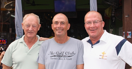 John Coetzee, Phil Newbert and John Emmerson.