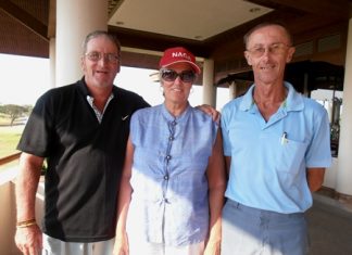 Peter Blackburn, Wendy Bernek & Frank Donnelly.