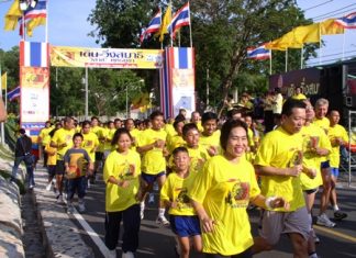 Time to lace up the jogging shoes for 2 walk-run events taking place in Pattaya this month.