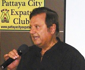 Bruce Gordon, host of the Pattaya City Expat Club’s popular Mind Expansion Group, introduces PCEC’s speaker for the 11th August, Michelle Coote.