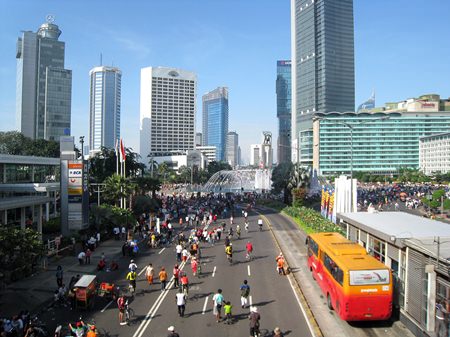 Jakarta, capital of Indonesia, registered 34.2 percent growth in its luxury residential market during the second quarter of 2013. (Photo Wikipedia commons/Gunawan Kartapranata)