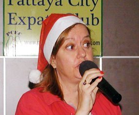 PCEC’s meeting on September 17th began with Helle Rantsen, president of the Pattaya International Ladies Club, inviting PCEC members and guests to attend the PILCs’ Christmas Bazaar next door at the Holiday Inn.