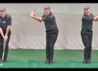 The feet-together drill – creating an in-to-in swing path.