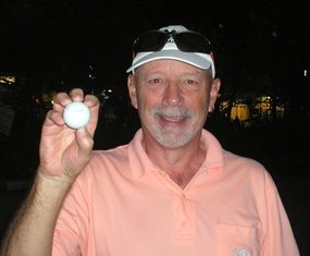 A hole-in-one for Bob Poole.