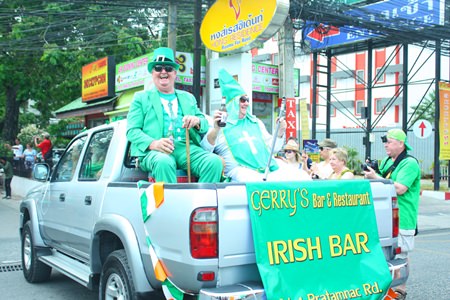 St Patrick himself hitched a ride with Gerry’s.