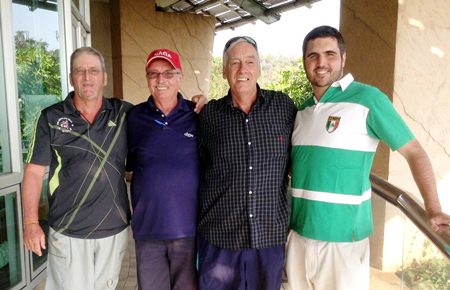 Peter Blackburn, John Anderson, Lindsay Slender & Tom McMahon.