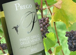 Background: Pinot Grigio grapes (Photo: Mark Smith)