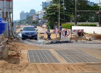 During construction, the roads in places will be narrow.