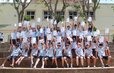 We’re the best! GIS students celebrate their amazing results.