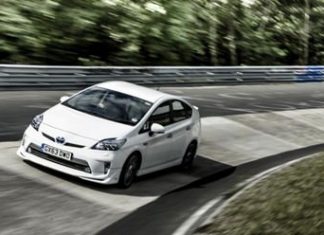 Prius at Nurburgring.