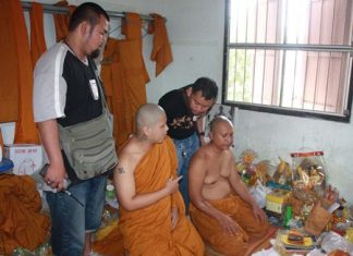 Sirichai Rattanawikol and Mongkol Chontumdee have been defrocked and arrested for using drugs and pornography.