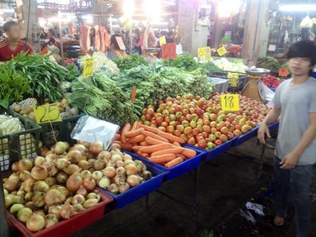 Sour apples among soggy vegetable sellers - Pattaya Mail