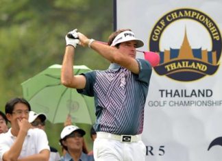 Bubba Watson of the USA will be one of the many big names appearing at the Dec. 11-14 tournament. (Photo/Thailand Golf Championship)