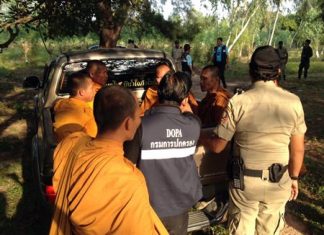 Police arrested six Cambodian monks on charges of illegally entering Thailand.