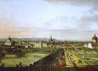 Vienna in the 1750s. (Bernardo Bellotto, 1758)