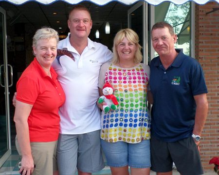 Joanne Kent, Hayden Kent, Karen Craigie and Glyn Davies.