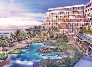 An artist’s rendering shows the 172-room Amari Galle hotel, set for opening at the end of 2016.