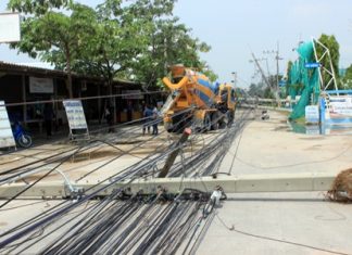 Electric posts over a stretch of 1 kilometer were taken down by the powerful winds.