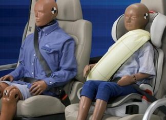 Ford’s inflatable seat belt.