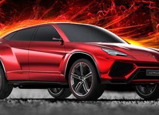 The Lambo Urus SUV.