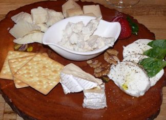 A cheese board to whet your appetite.