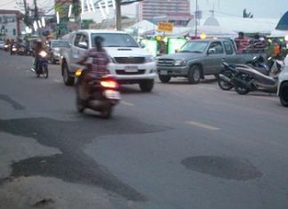 Nongprue Sub-district has completed urgent repairs on Soi Khao Talo.