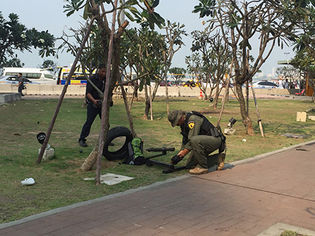 Pattaya panics as authorities perform bomb drill