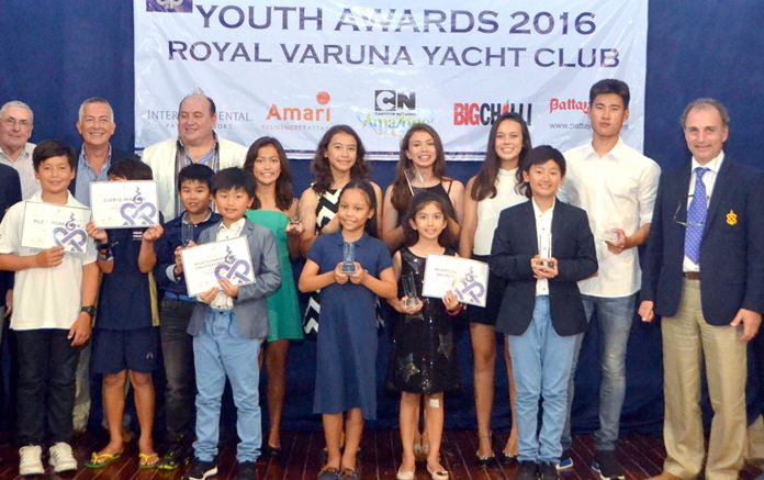 Royal Varuna Yacht Club in Pattaya celebrated the achievements of its junior sailors at a special awards evening held Oct. 1.