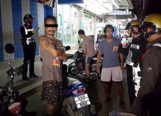 Chanok Suwan was arrested for stealing a motorcycle.