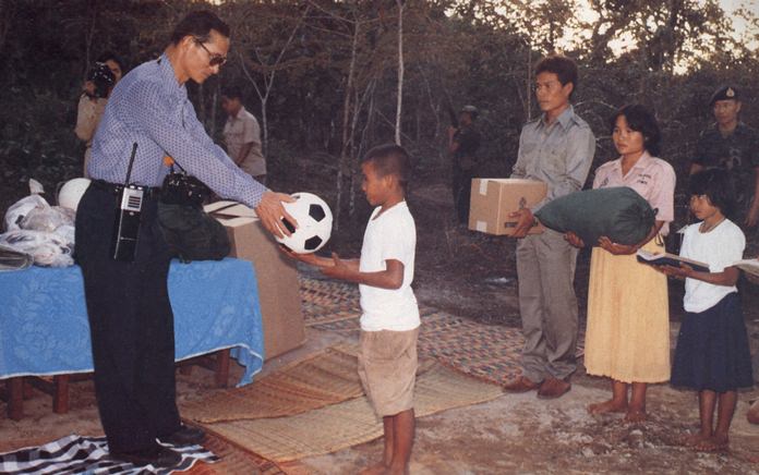 In the view of HM the late King Bhumibol Adulyadej, sports are an integral part of education, which provides children with knowledge of sportsmanship both in defeat as well as victory.