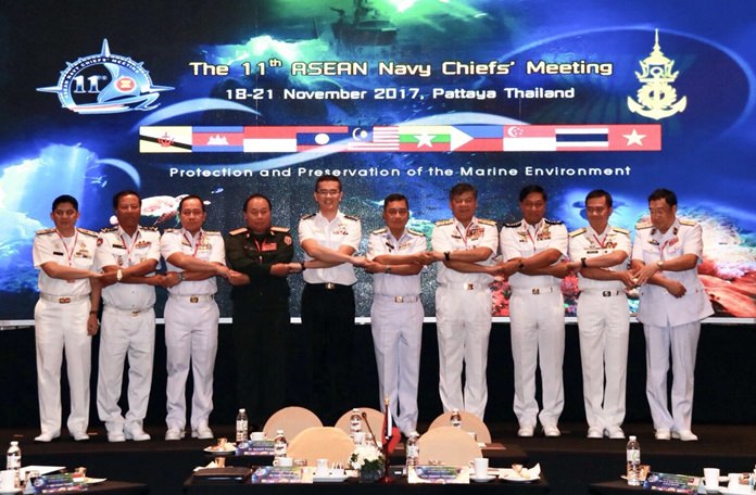 Protection and preservation of the marine environment was the main topic when the Royal Thai Navy hosted the 11th ASEAN Navy Chiefs’ Meeting.