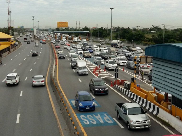 Motorway tolls exempted from December 28 until January 4 - Pattaya Mail