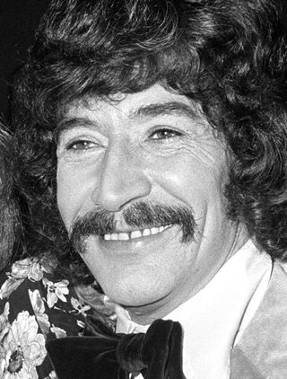 This Jan. 4, 1973 photo shows British actor Peter Wyngarde. (PA, File via AP)