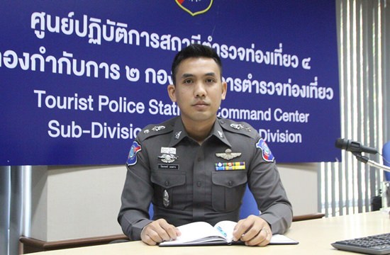 Division commander Pol. Lt. Col. Piyapong Ensarn says Pattaya’s tourist police have joined the effort to increase security during the busy Chinese New Year weekend.