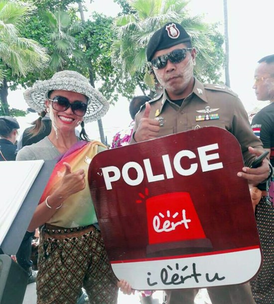 Pattaya tourists and residents needing police help can now use the “Police iLert You” smartphone app to call the cops.