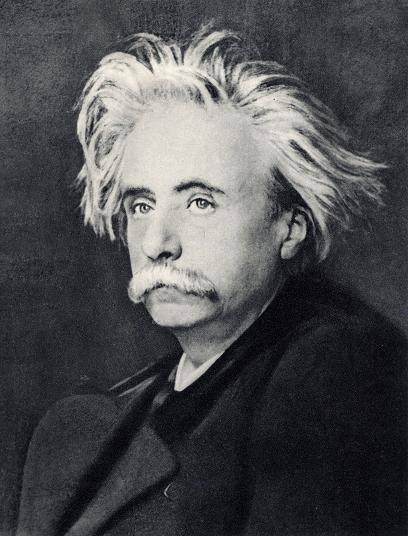 Composer Edvard Grieg on a bad hair day.