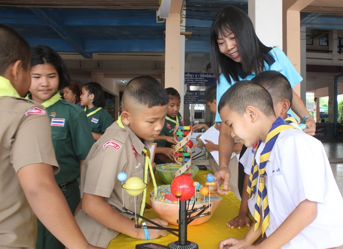 Science Day featured student inventions and demonstrations, a quiz show and various science-related contests.