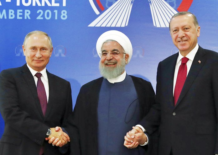 APTOPIX Iran Turkey Russia Syria