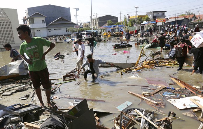 APTOPIX Indonesia Earthquake