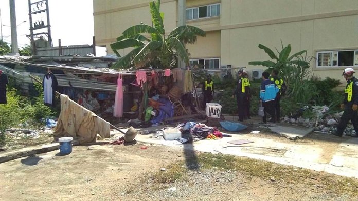 More than a dozen homeless people were picked up in Jomtien Beach and offered shelter and job training.