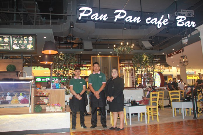 There are many famous restaurants on the third floor, including Pan Pan, Pattaya’s original Italian restaurant that opened its first branch 43 years ago.