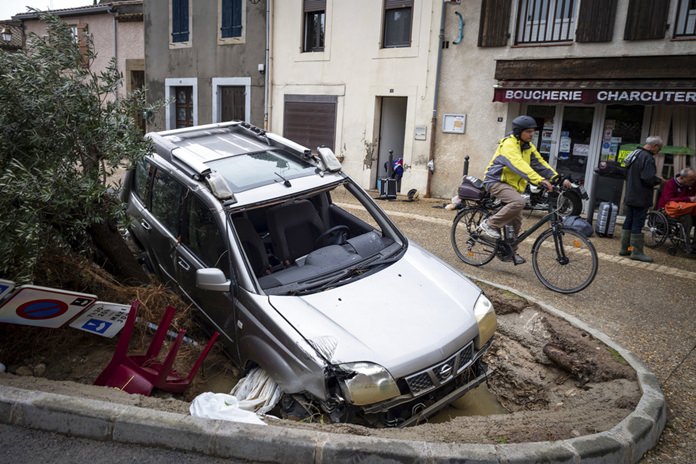 APTOPIX France Floods