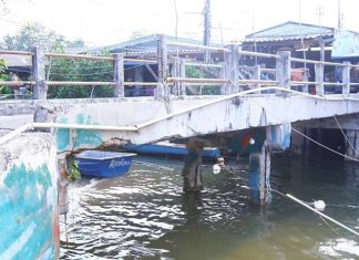 City engineers surveyed the Naklua long bridge and assured everyone that the bridge’s structure is sound but need repairs.