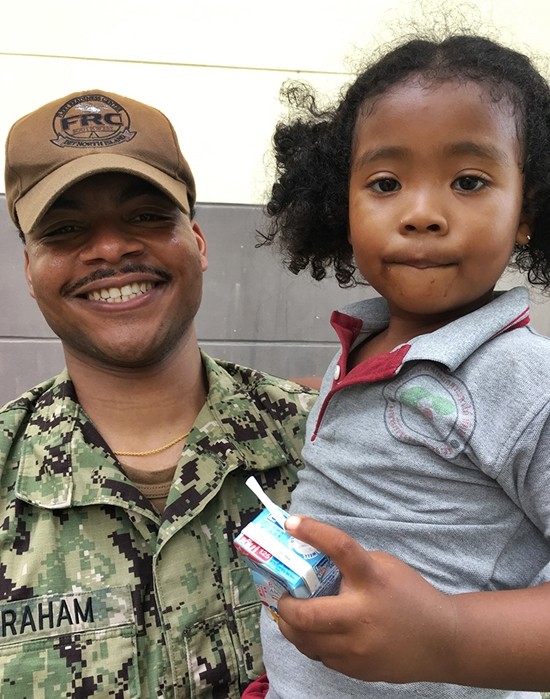 The children remind the sailors of their own children.