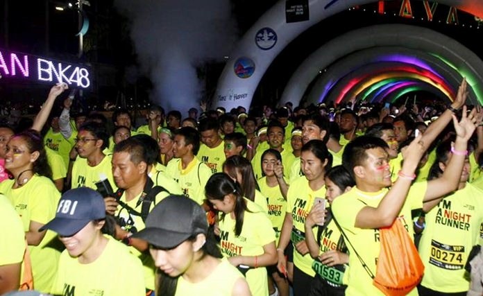 The 2019 Pattaya Night Run is set to take place on Saturday, March 2 at Bali Hai Pier.