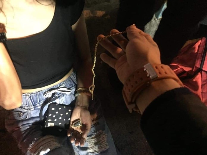 Pattaya police are investigating a social media report of an attempted gold snatch on a deserted central Pattaya sidestreet.