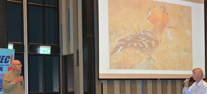 PCEC Member Ian Frame, whose hobby is photographing nature, asks PCEC speaker Jonathan Finch if he has also found that both wildlife and birdlife have become more scarce around Pattaya because of the increasing number of developments where such life was previously abundant.