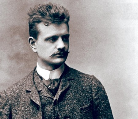 Jean Sibelius in the late 1880s.