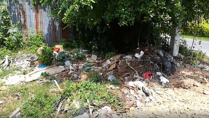 Problems persists with illegal trash dumps appearing around the city.