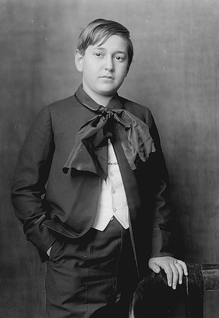 Erich Wolfgang Korngold in 1913.